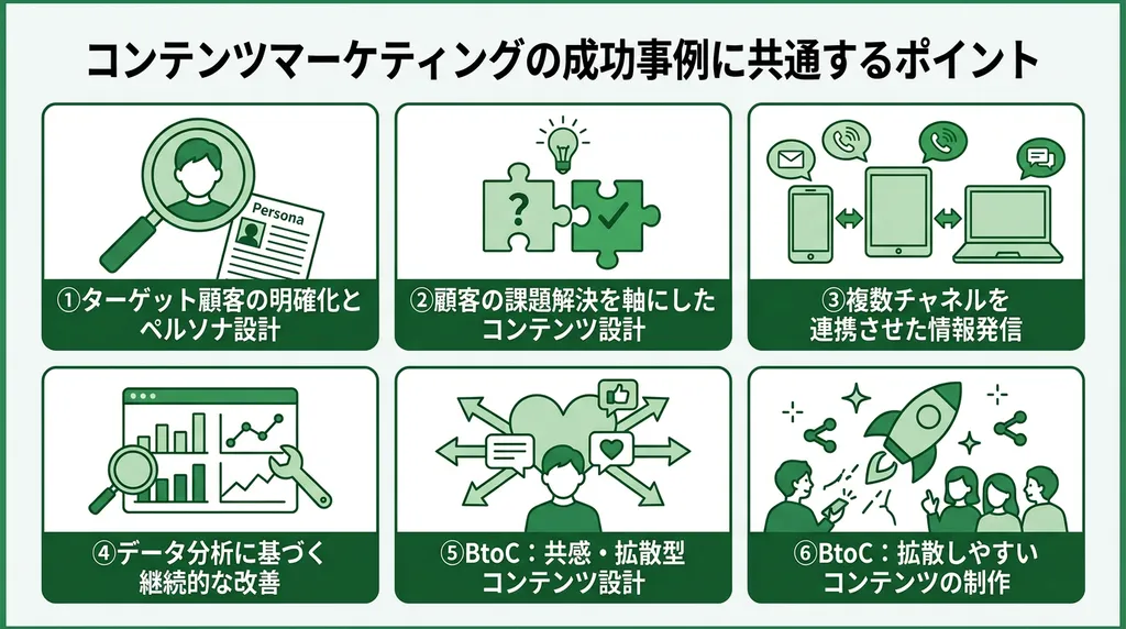 コンテンツマーケティング事例